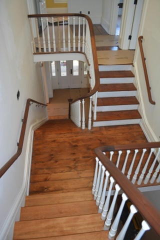 Bayada Update #11 – Moorestown NJ Historic Remodel highlights Staircase Renovation
