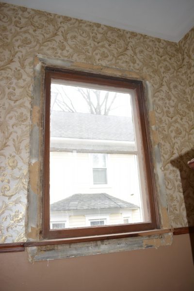 Haddonfield NJ historic home remodel windows molding removal by R. Craig Lord Construction